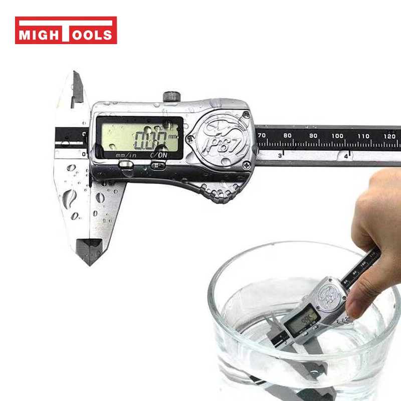 150mm IP67 Extreme Accuracy Gauge Digital Caliper Wasserdichter Edelstahl Nonius