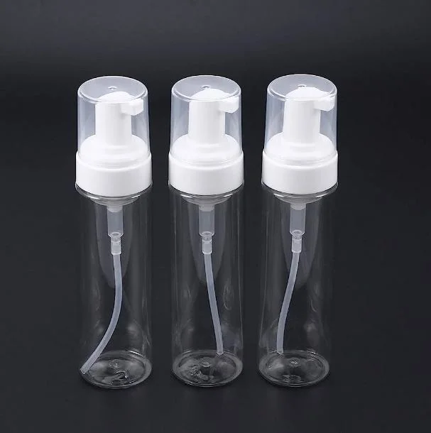 Cosmétique de l'emballage PET en plastique des cheveux secs poudre bouteille en plastique de la pompe de pulvérisation avec pulvérisateur