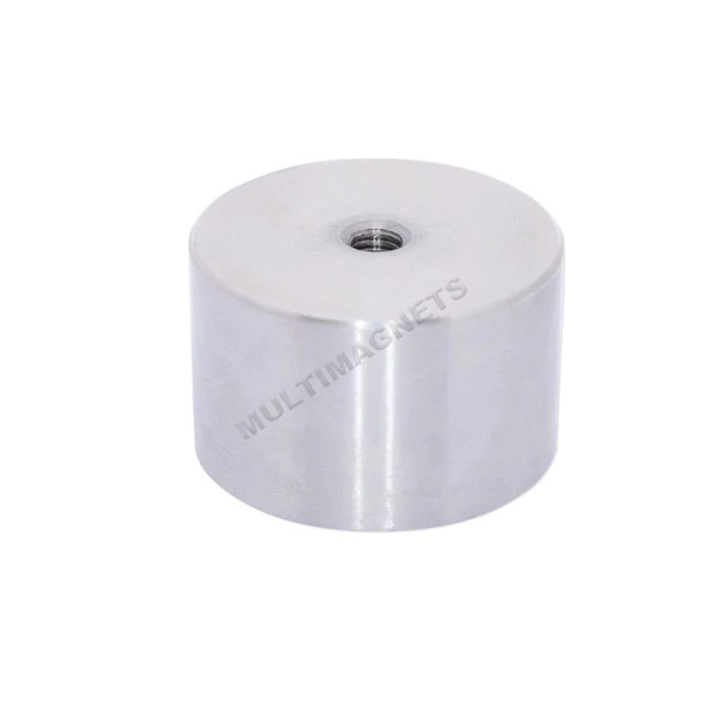 D40X25mm Heavy Duty Stainless Internal Thread Pot Magnet