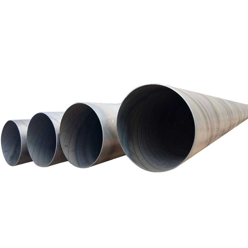 Q195 Q235A Q235B Q345 API 5L A106 Gr. B SSAW Oil/Gas Spiral Large Diameter 500-2000mm LSAW Sch40 SSAW Carbon Galvanized Welded Seamless Steel Pipe Tube