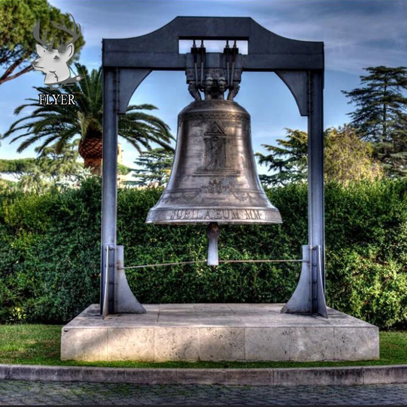 Custom Outdoor Religious Antique Metal Church Bell Large Bronze Brass Church Bells