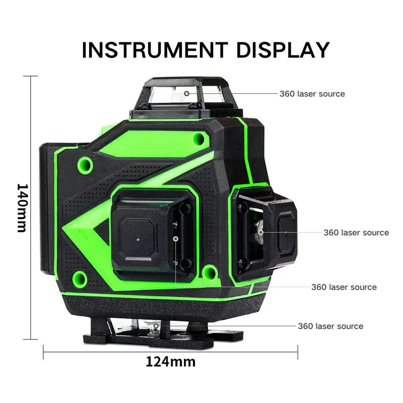 Luz verde a nível laser com 360 Grau Visibilidade