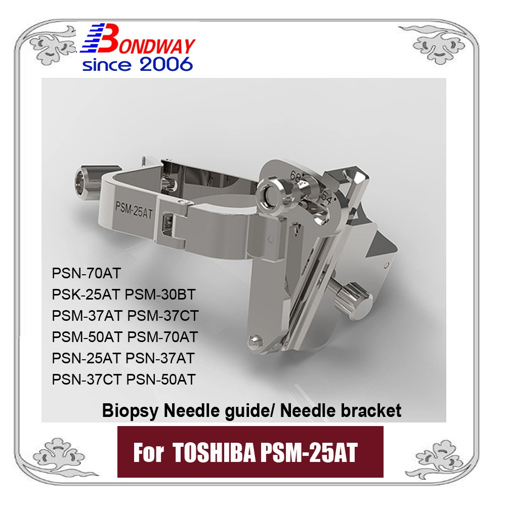 Guía de aguja de biopsia para transductor de matriz en fases PSM-25AT PSN-70AT de Canon (Toshiba) PSK-25AT PSM-30BT PSM-37AT PSM-37CT PSM-50AT PSM-70AT PSN-25AT PSN-37AT PSN-37C