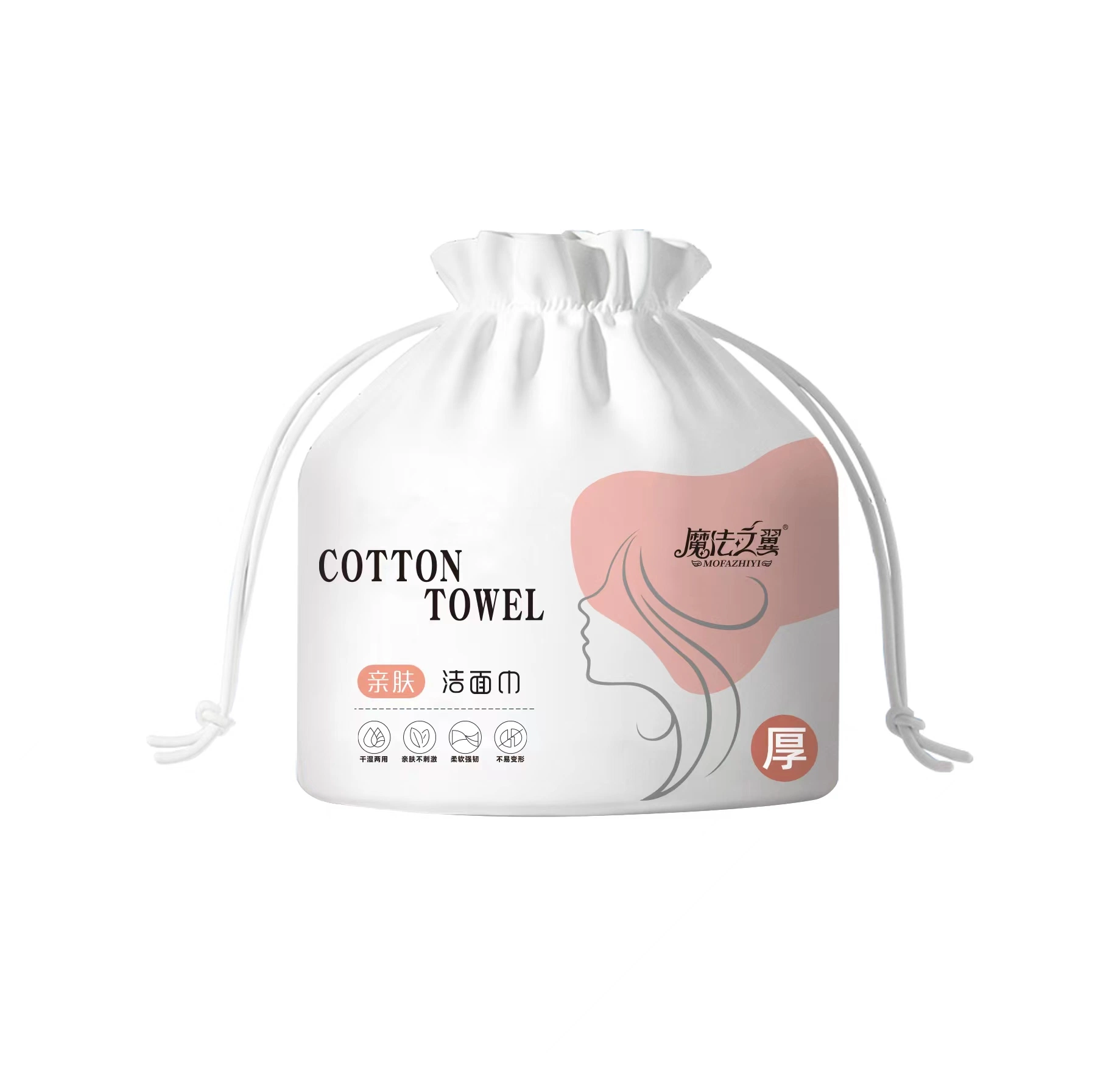 OEM Brand Cotton Tissues Dry and Wet Usage Facial Tissues for Skin Care