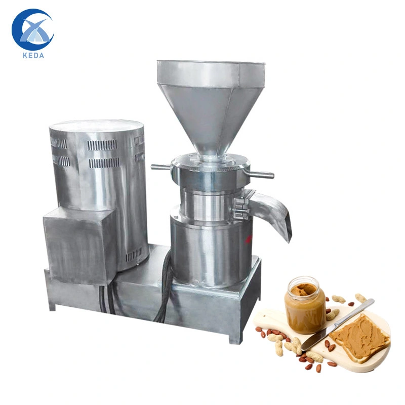 Horizontal Paste Colloid Mill Machine Groundnut Paste Grinding Machine