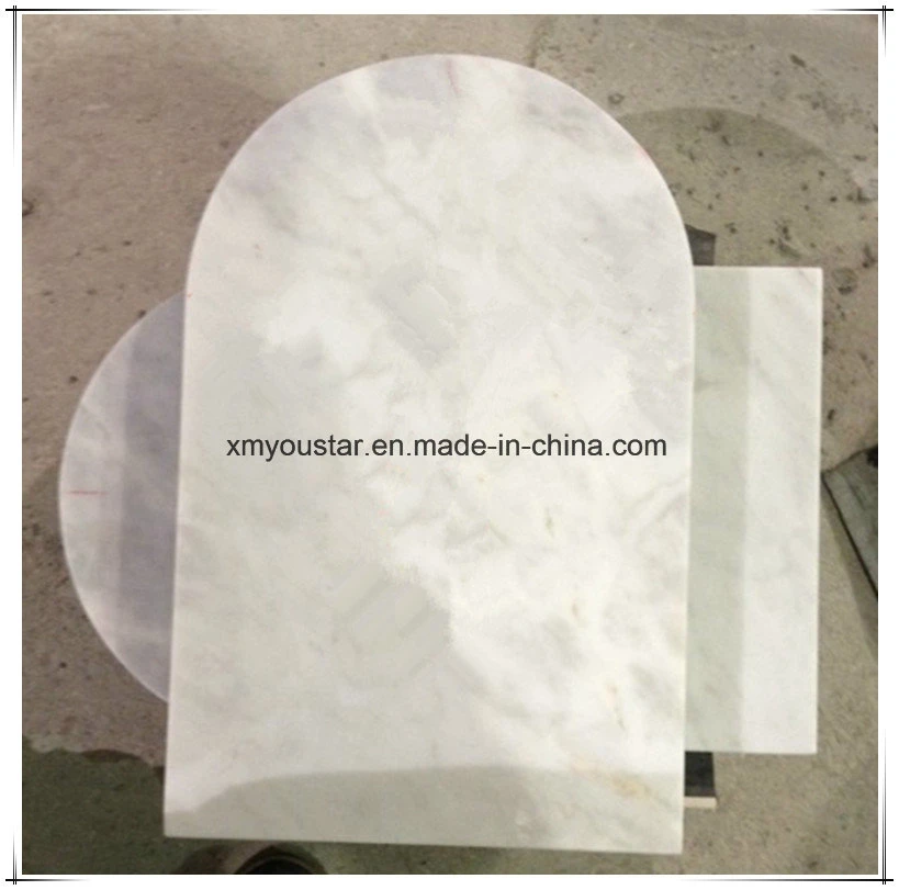 Wholesale/Suppliers White Marble Tombstone Memorial Stones Headstone for Graves