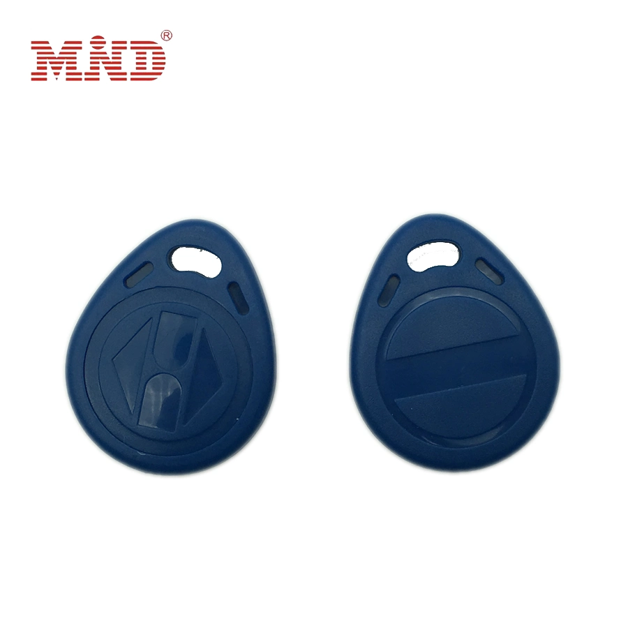 13.56MHz ABS RFID Keyfobs Ntag213 Proximity RFID Key Fobs NFC Keychain Tag