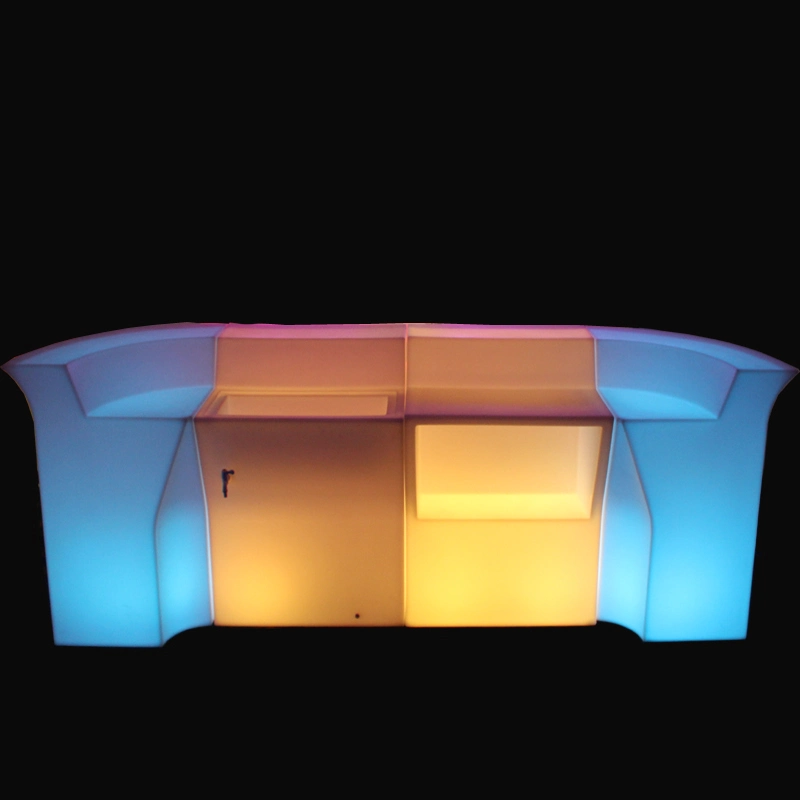 RGB Farbe ändern Plasitc LED Bier Pong Tisch Hochzeitslichter LED Möbel Garten Möbel Großhandel/Lieferant