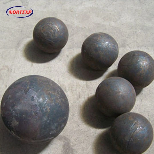 Forged Steel Ball Made by Wear Resistant Material Using for Mineral Machine