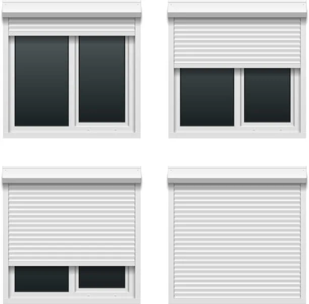 45mm Schaumstofflatten Rolling Shutter Fensterrollen Rolling Shutter