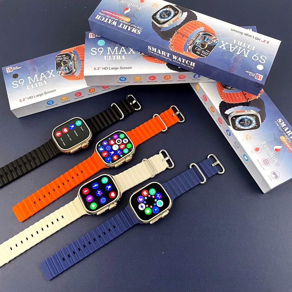 Ocean Silikon Uhrenbänder für Apple Watch Band Series Serie 8 9 Ultra 49mm 45mm 41mm Smart Watch Serie 9 S9 Max Ultra Smart Uhr