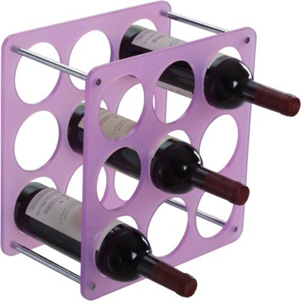 Оптовая торговля практических пластиковые вино Homeware хранения для монтажа в стойку для установки в стойку