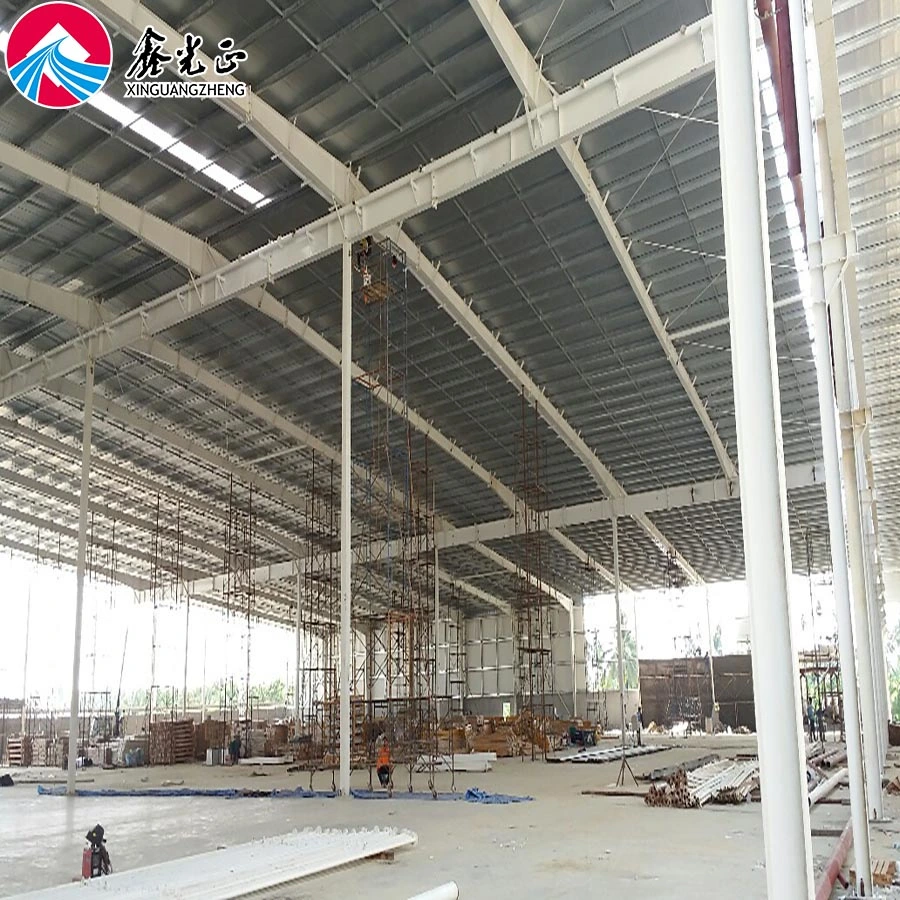 Q345 Estructura de acero de sección H soldada construcción material de construcción