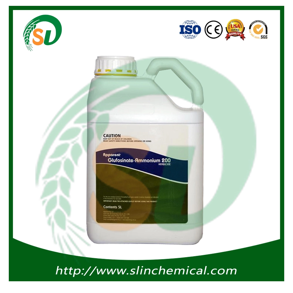 Agrochemical Herbicide Glufosinate Ammonium 15%SL 18%SL 20%SL 30%SL 41%SL 62%SL