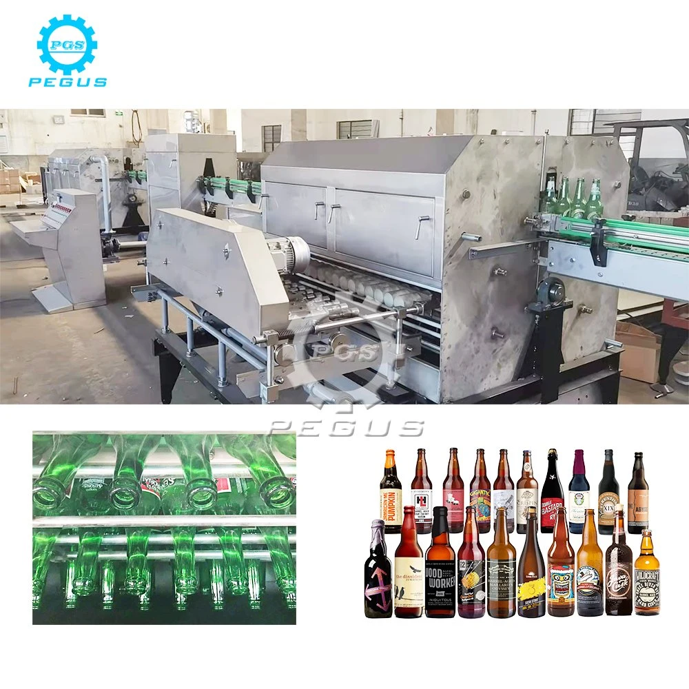 Used Glass Bottle Cleaning Machine Recycle Glass Bottle Washing Machine Recycled Small Bottle Washer