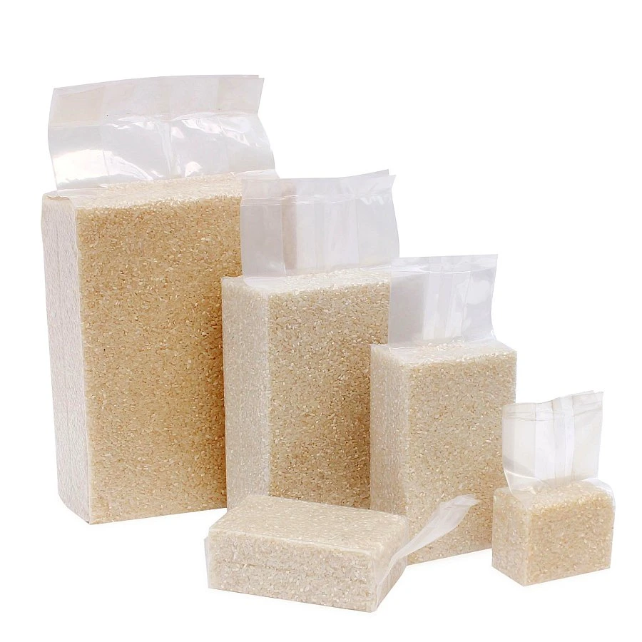 Rice Package Machine and Conveyance Brick Shape Bagging Grain 0.5kg 1kg 1.5kg 2kg 2.5kg