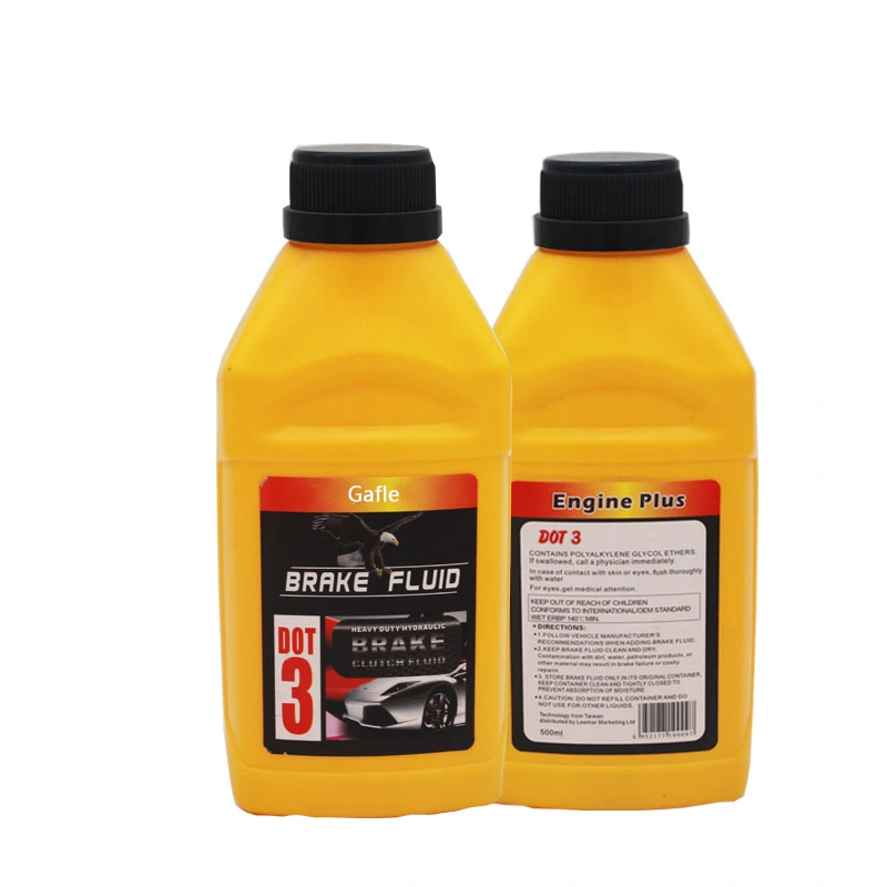 Gafle 500ml de liquide de frein DOT3 Voiture de l'huile Lubraicant