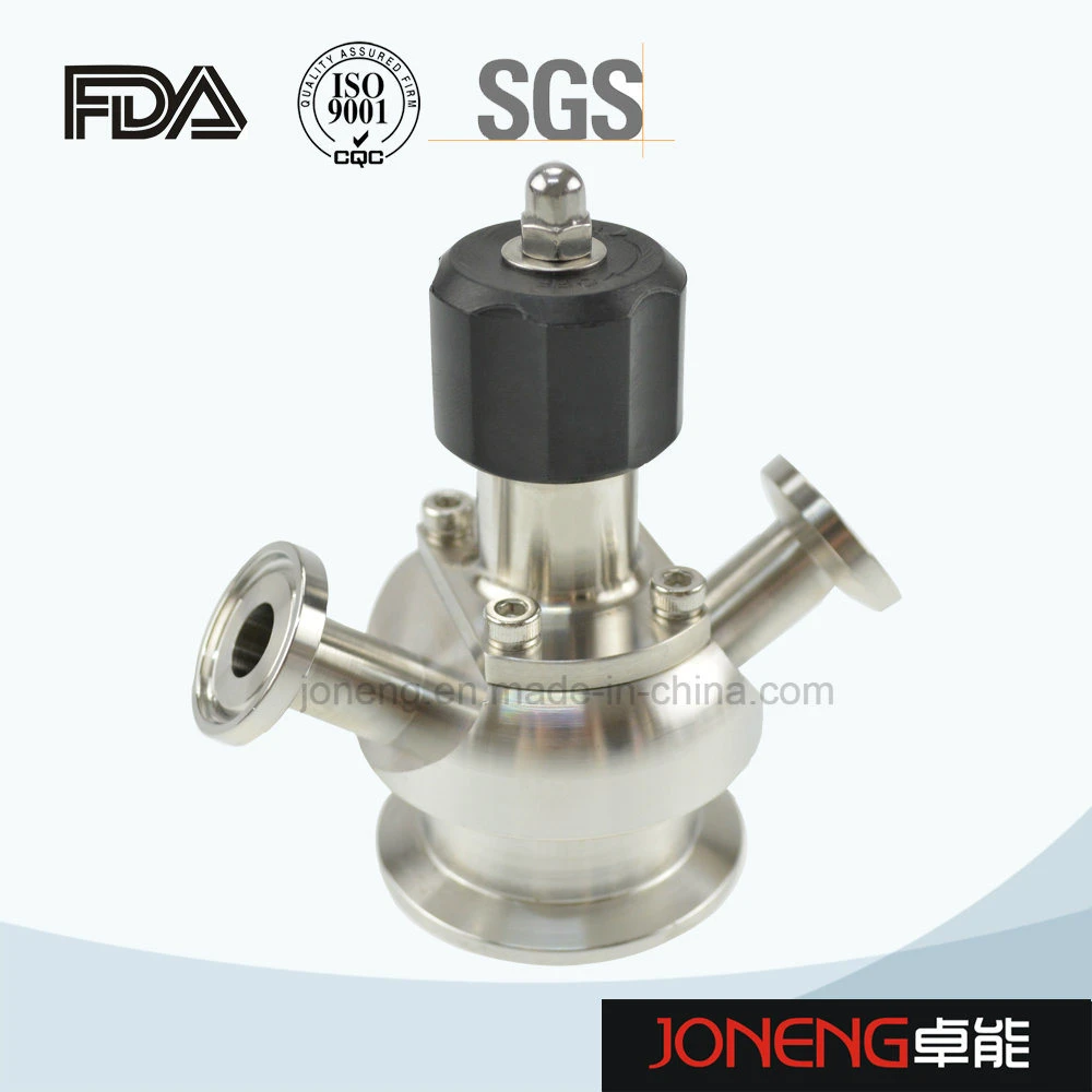 Vanne de fond de réservoir à serrage sanitaire en acier inoxydable de Chine (JN-SPV1012)