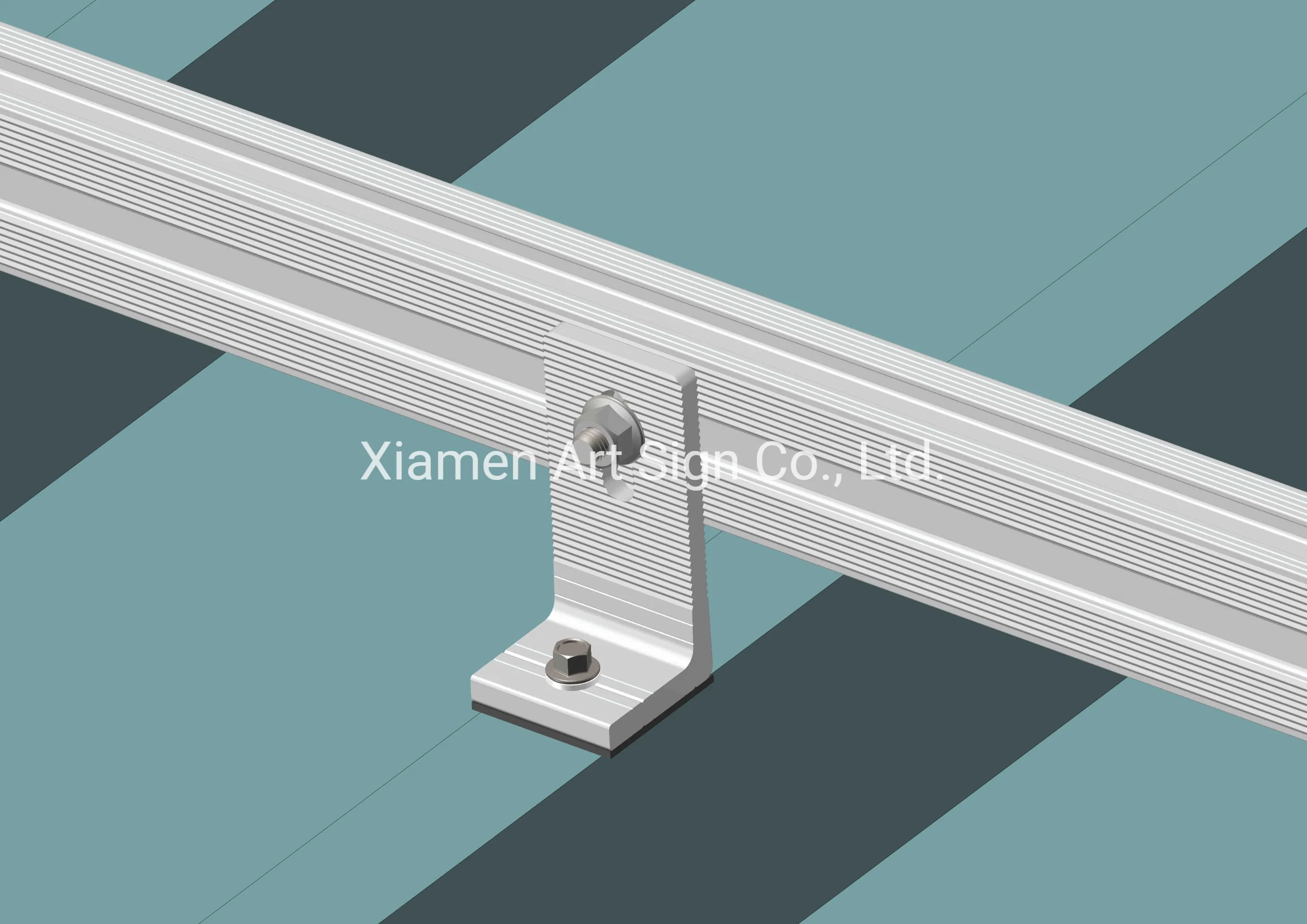 Solar Mounting System Structure for Metal Roof