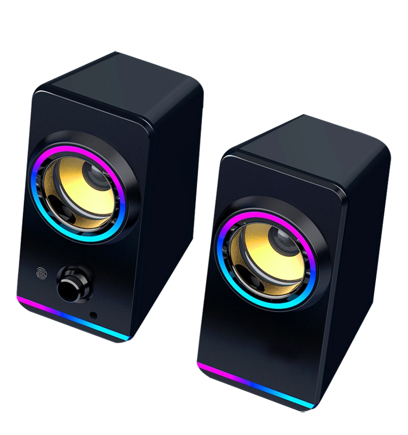 2022 Trending Products Computer Wired Speaker Volume Regulation Switch Design Multifunktions-Stereo-Hifi-Lautsprecher