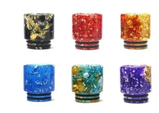 Colorful Resin Mouthpiece 510 810 Driptip for Rda Tank Atomizer