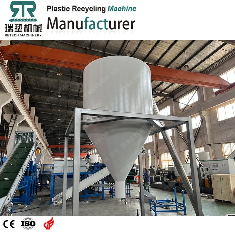 High Performance Compactor PP PE LDPE HDPE Film Water Ring Granulating Line