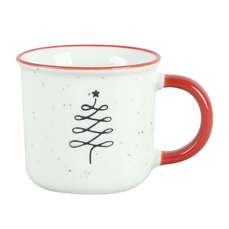 Christmas Mug Coffee White Blank Plain White Ceramic Mugs and Cups