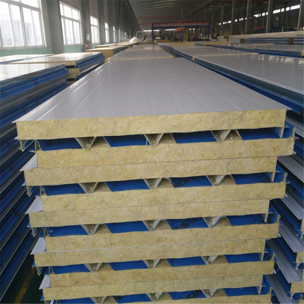 Cold Storage Sandwich Panel PU/EPS/Rock Wool Foam Building