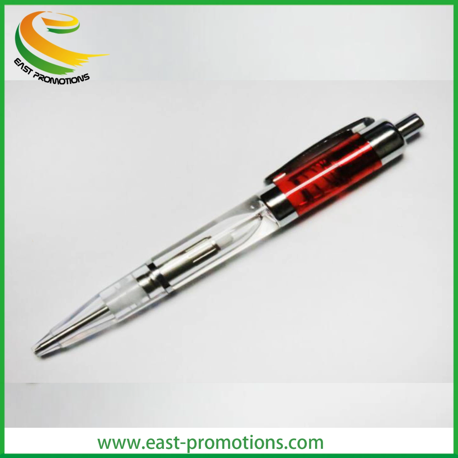 Plastic LED Light Pen Electronic Gift Pen for Promotional Gifts