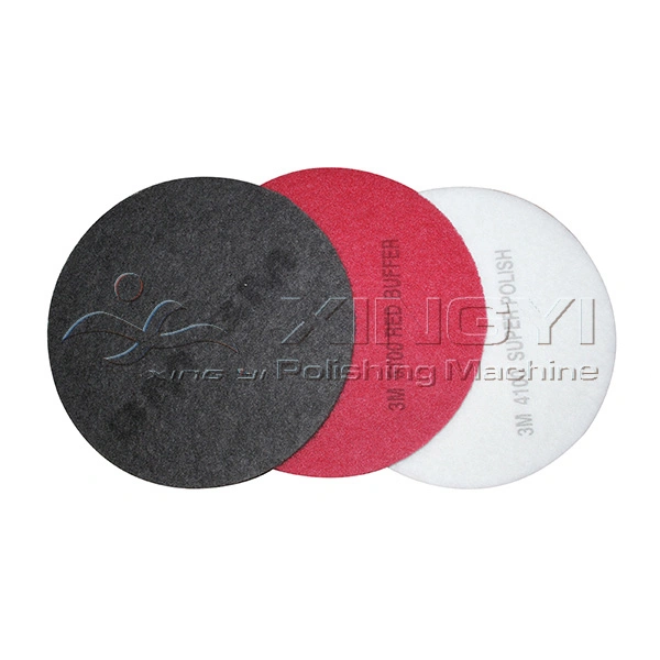 3m White 17inch Diamond Floor Polishing Pads for Granite