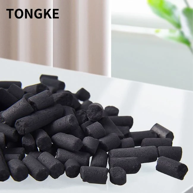 Fuel Gas Adsorption Columnar Pellet Extruded Activated Carbon for Air Purification