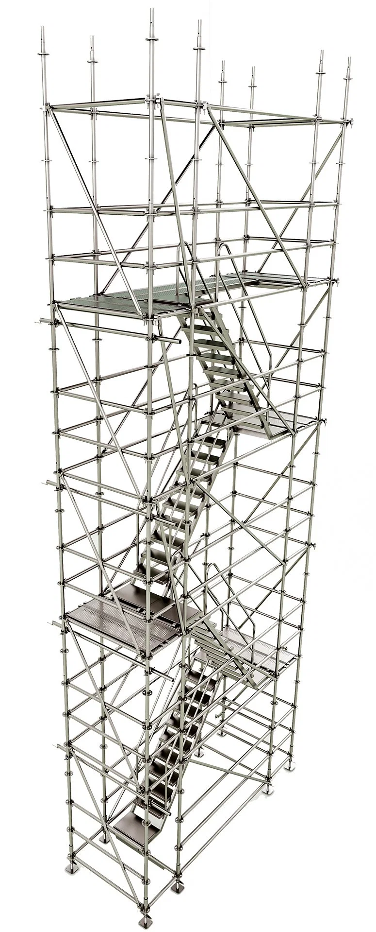 Ringlock Tower Scaffolding System with Stair for Construction Building Work