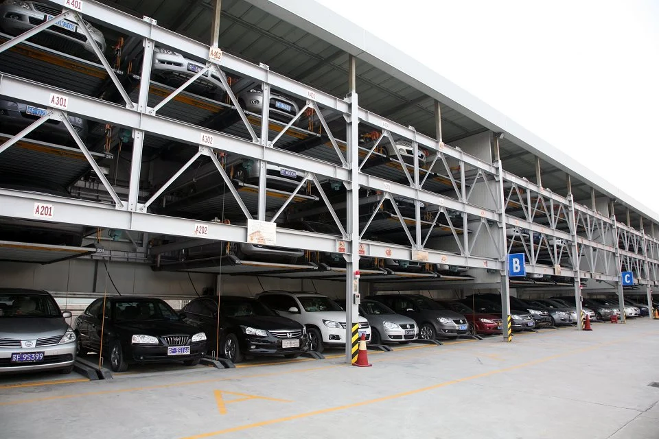 TUV approuvé de 3 étages et plat de levage mobile Système de stationnement de voiture