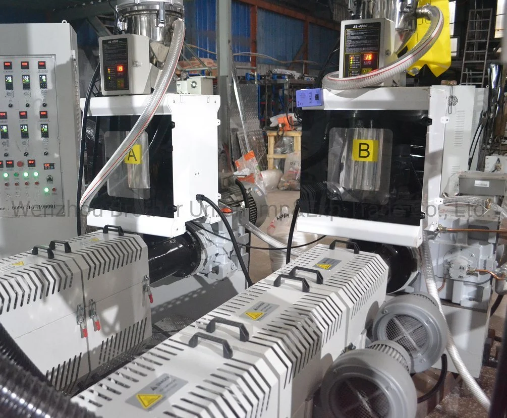 ABA Three Layers Pprc /PPR/HDPE/LDPE Plastic Pipe Extrusion Machine/Pn10-Pn20 Pressured Pipe Extruder