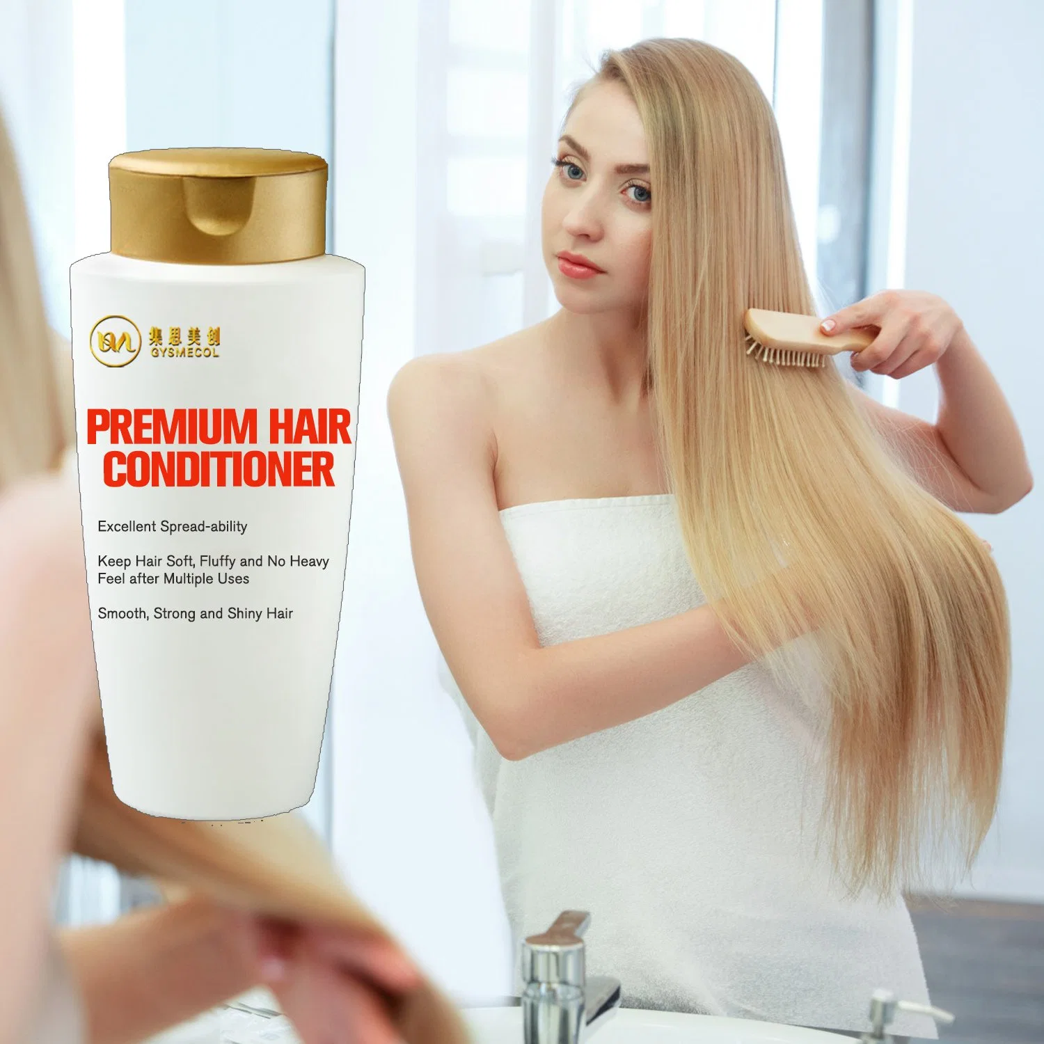 OEM/ODM Popular nutrir el cabello Acondicionador de cabello de pulverización de productos de cuidado del cabello