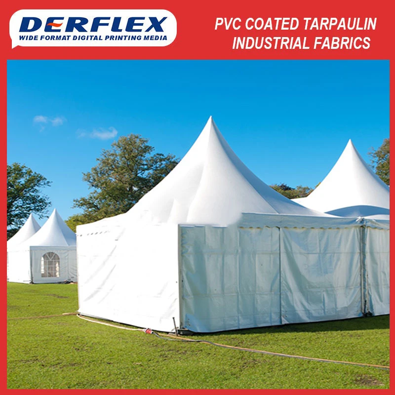 600d PVC/PU Coated Oxford Polyester for Tent Use