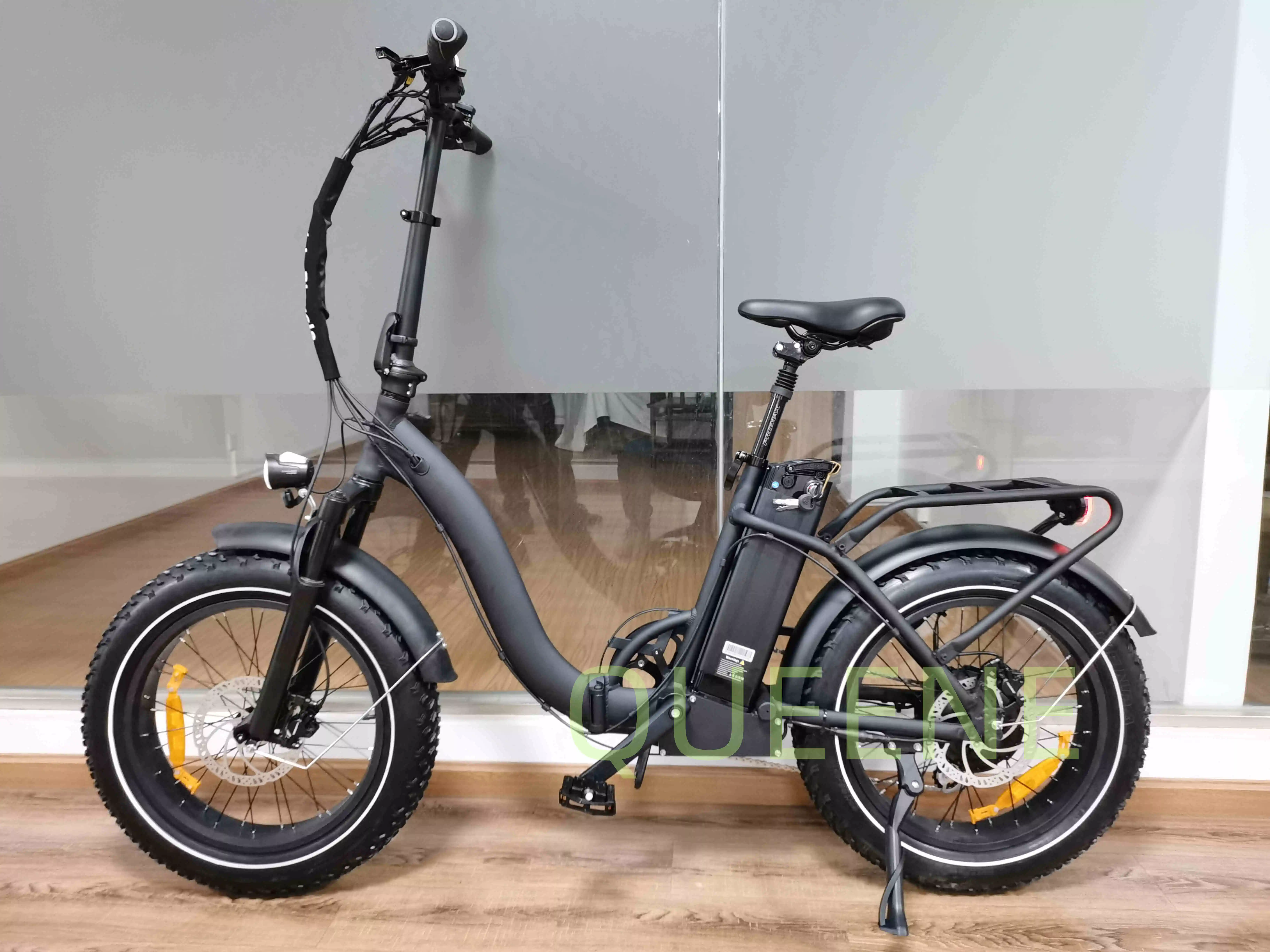 Queene/Nuevo modelo de 20 pulgadas de aleación de aluminio de 1000W 48V de la grasa eléctrica bicicleta suciedad Ebike de neumáticos