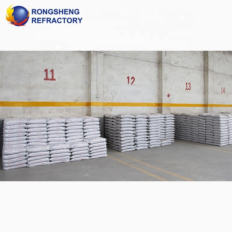 China Bagged Refractory Ca60 Fire Resistant Aluminate Cement Mortar Power Refractory Mortar Cement