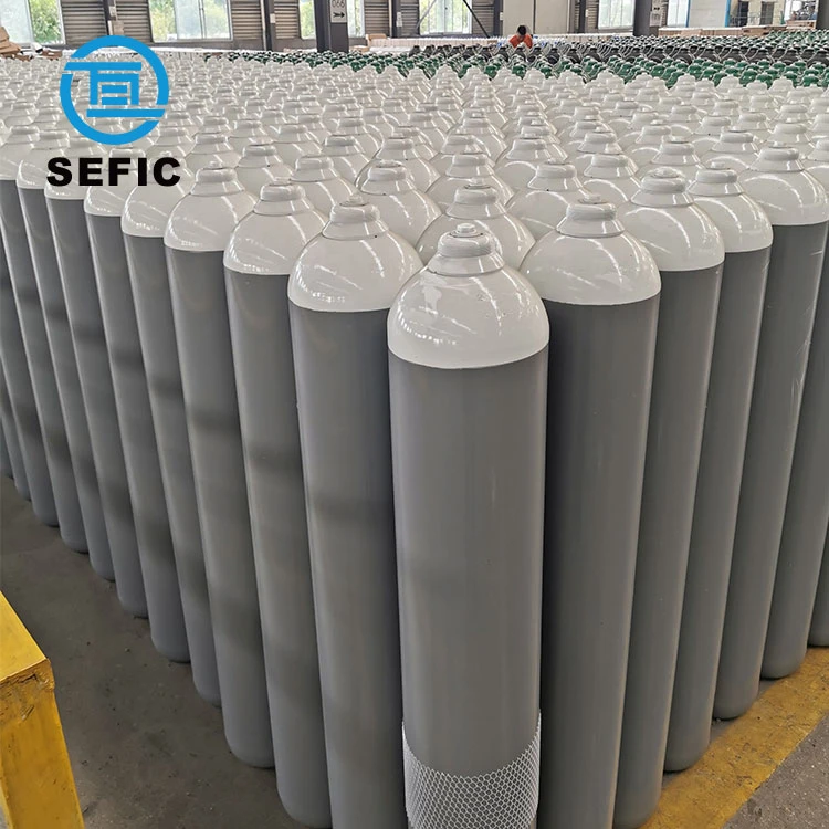 Sefic Seamless Steel Oxygen Hydrogen Argon Helium CO2 Nitrogen Gas Cylinder