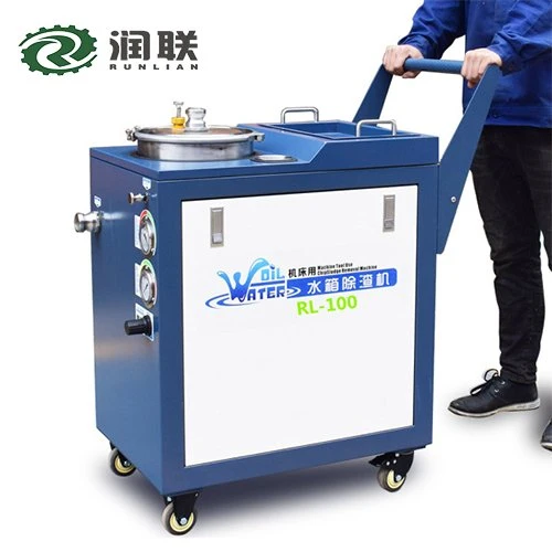 Limpiador de depósito de refrigerante de la máquina de extracción de lodos usados en maquinaria CNC