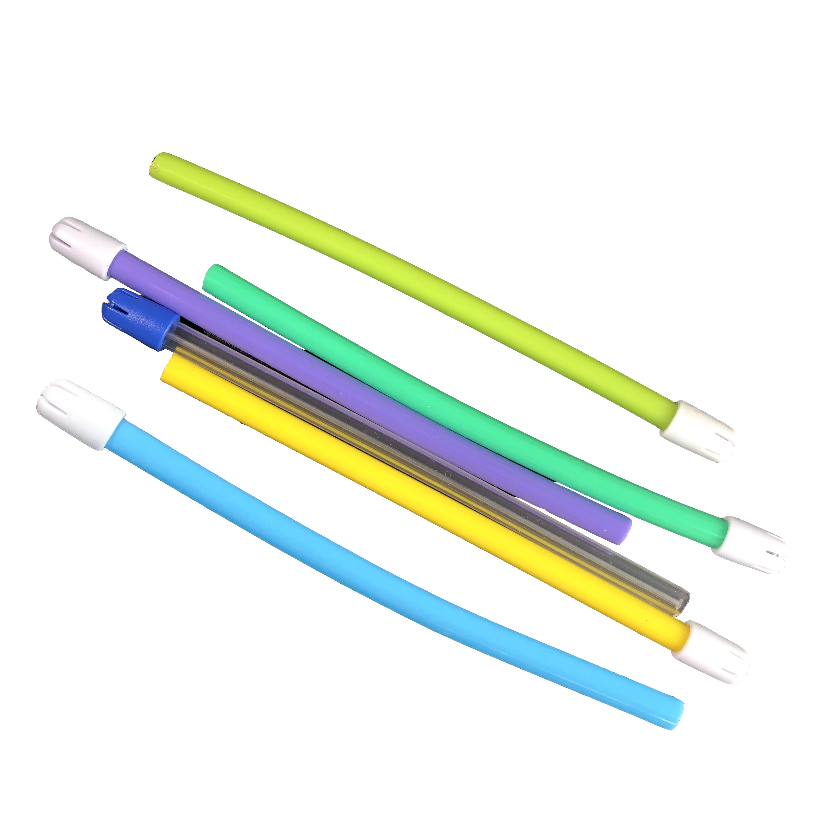 Colorful Dental Disposable Aspirator Tips Saliva Ejector / Dental Surgical Suction Tube