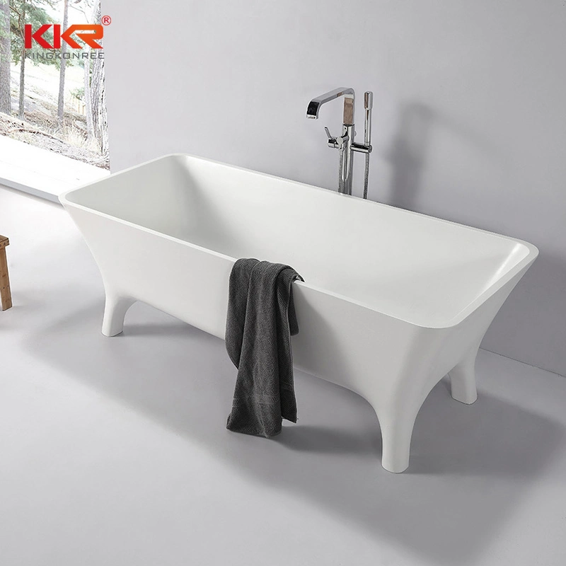 Free Standing Marble Stone Hot Bathtub Tub