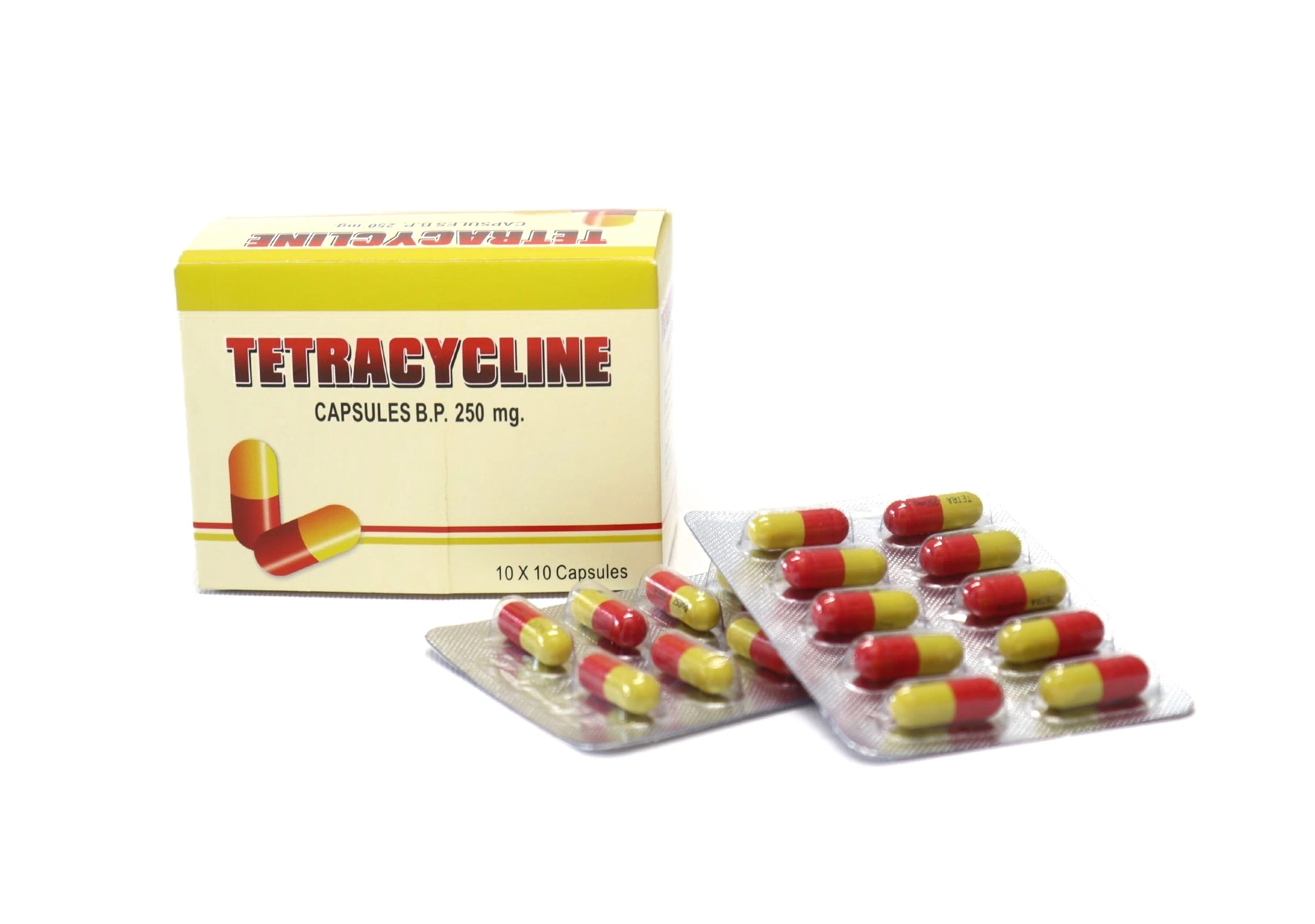 GMP Medicine Atacado 250mg Tetracicline Capsule