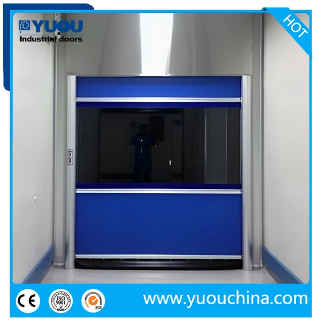 Auto Industrial PVC High Speed Sheet Shutter Door