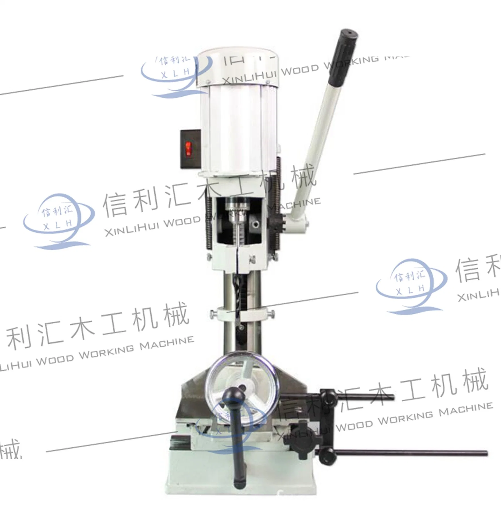 Small Vertical Chain Mortising Machine Blinking Machine 361/3816 Square Eye Machine Square Hole Machine Woodworking Machine Woodworking Drilling Machine