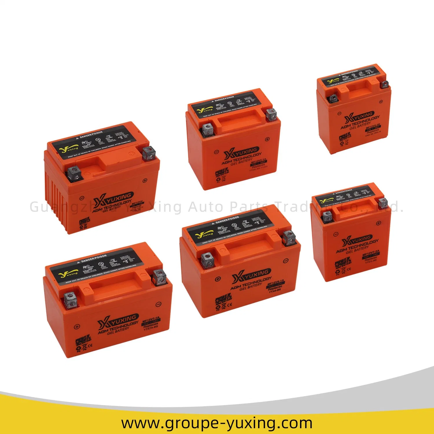 Mf12V9-1A 12V9ah Motorcycle Parts Battery Maintenance Free (MF) High Performance Dry Lead Acid Battery