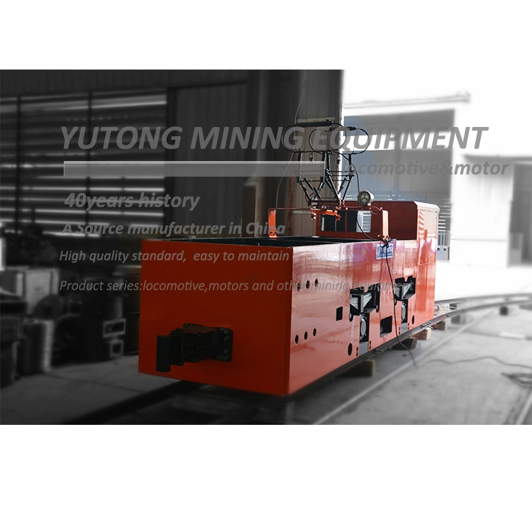 10 Tons Mining Electric Trolley Locomotive, Underground Trolley Locomotive for Gold Mine Transportation