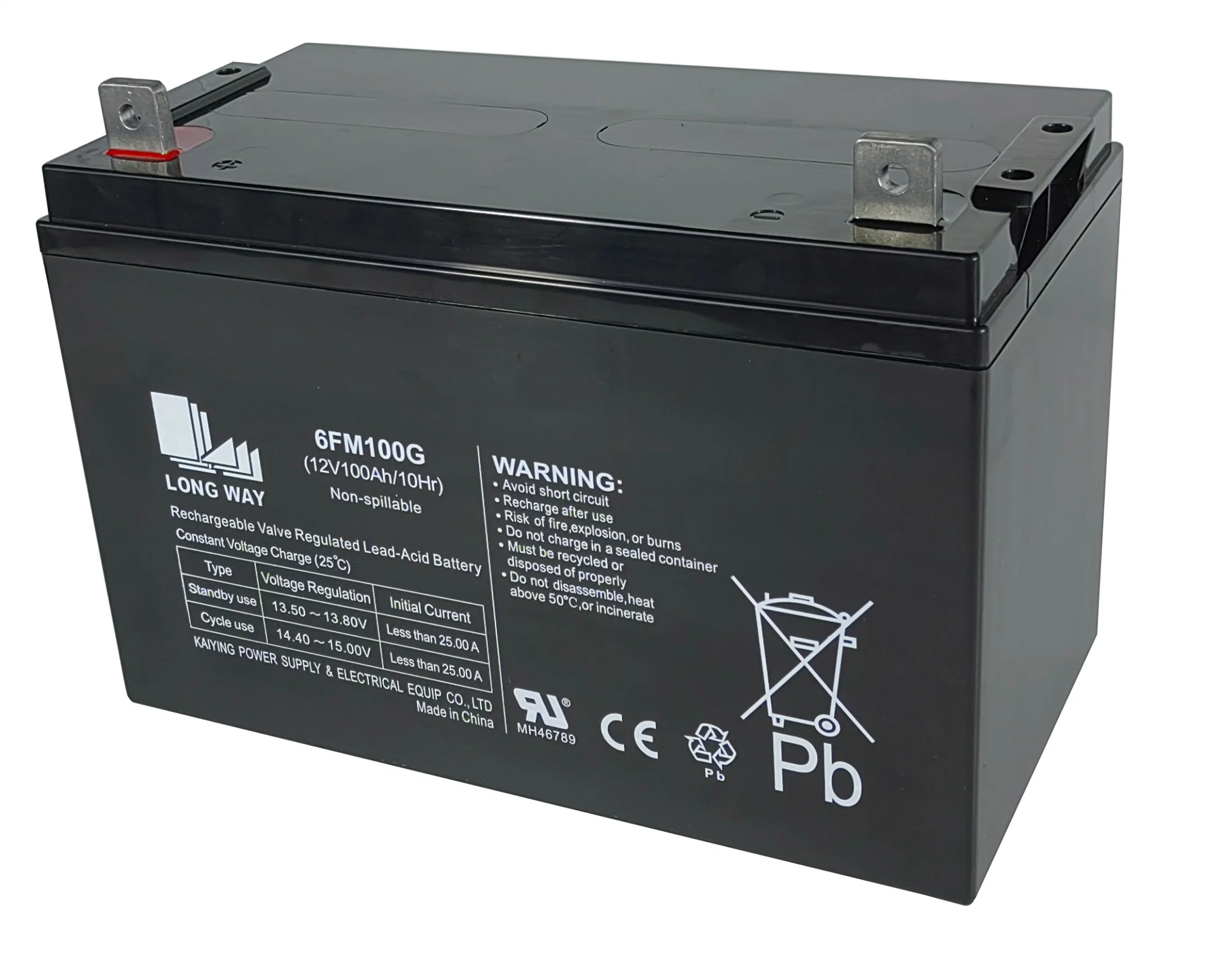 Deep-Cycle AGM Gel Power Lead-Acid Rechargeable Battery