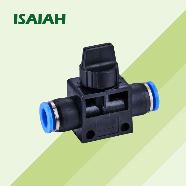 Good Quality From China Manufacturer G Thread Push in Fitting and Valve Hand Control Valve