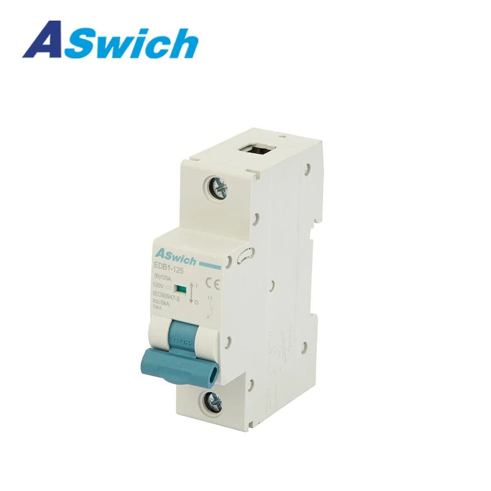 6ka/10ka Low Voltage MCB Mini Circuit Breaker 1-4p 220V Automatic 63A for Solar PV Energy